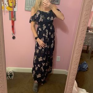 Navy Maxi Dress